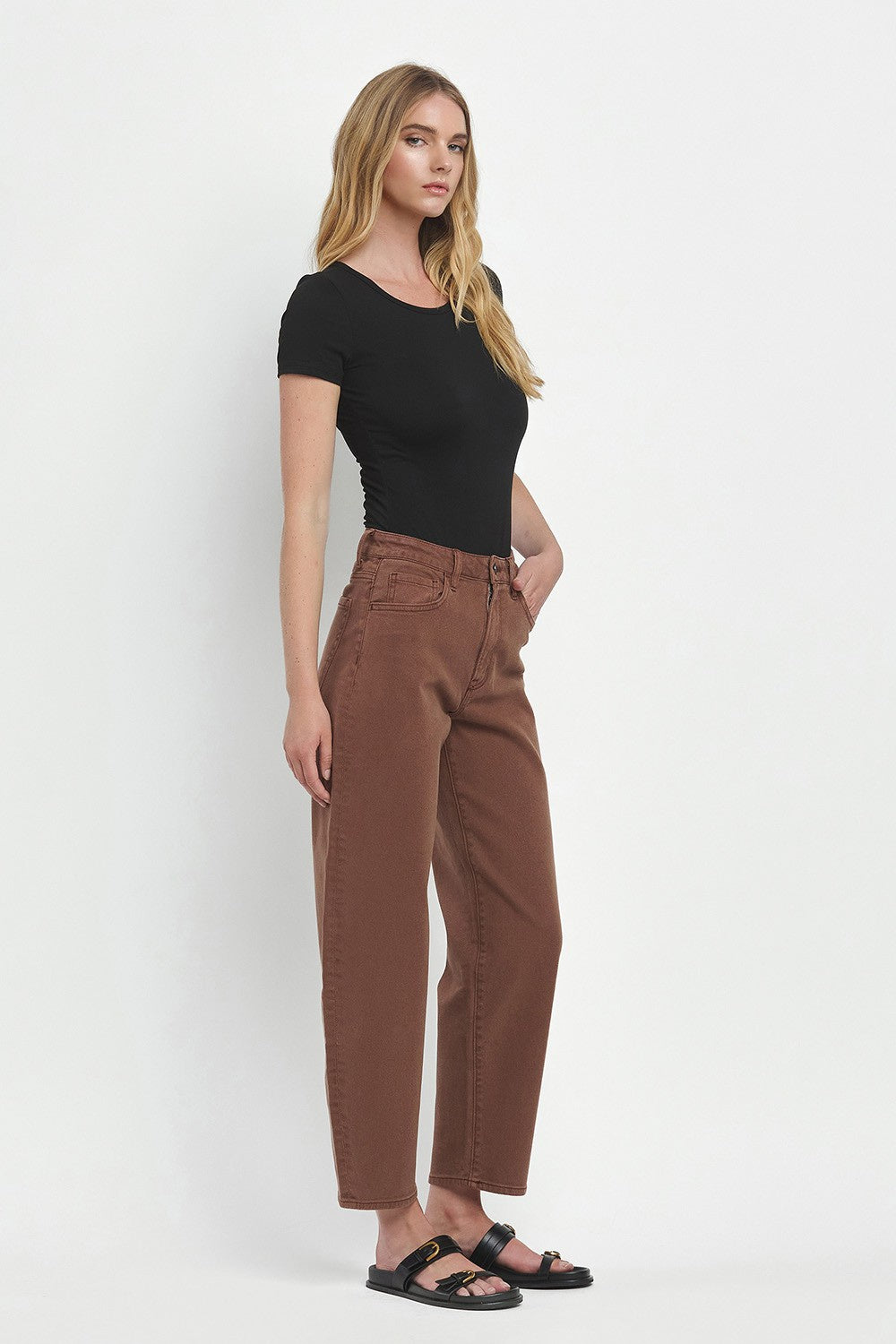 Vervet Slim Barrel Denim