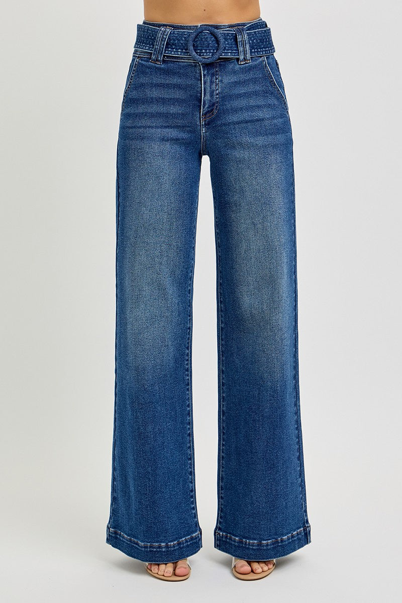 Risen Tummy Control Wide Leg