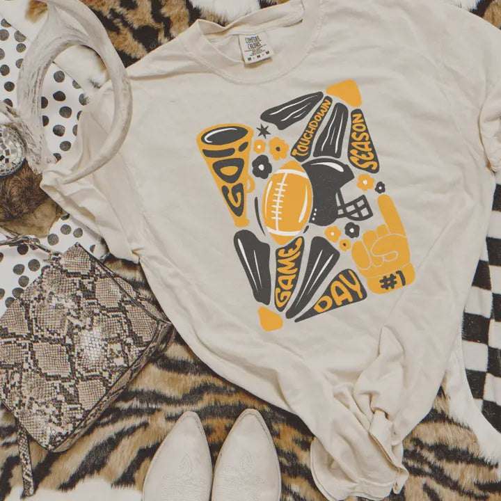 Iowa/ISU Abstract Tee