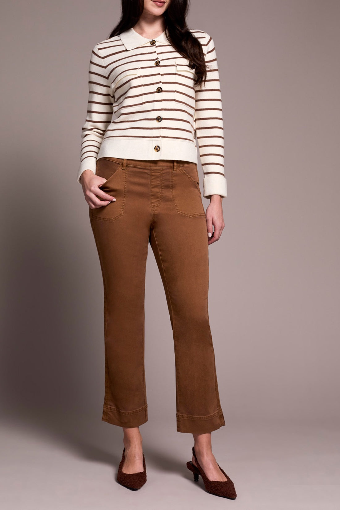 Tribal Striped Cardigan