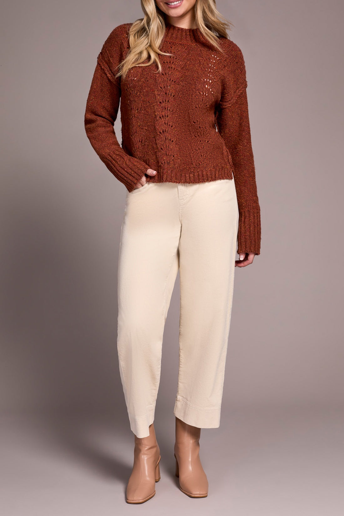 Tribal Gingerspice Crewneck