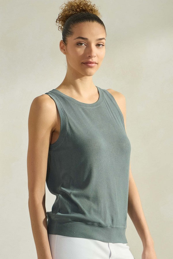 Loose Fit Ribbed Tank