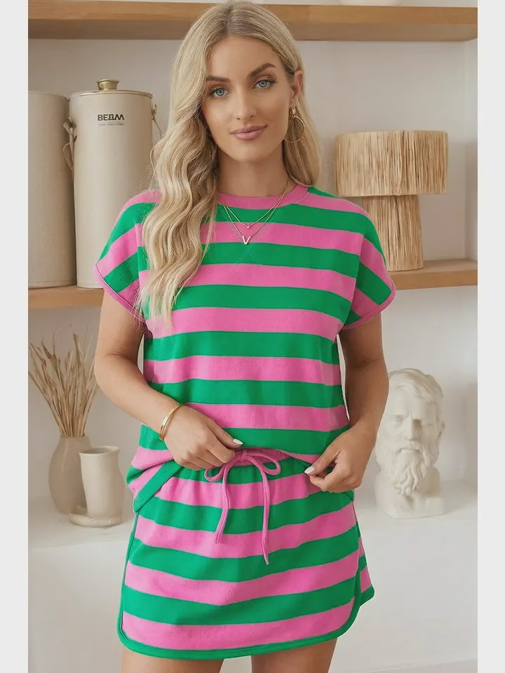 Dolman Tee Skort Set