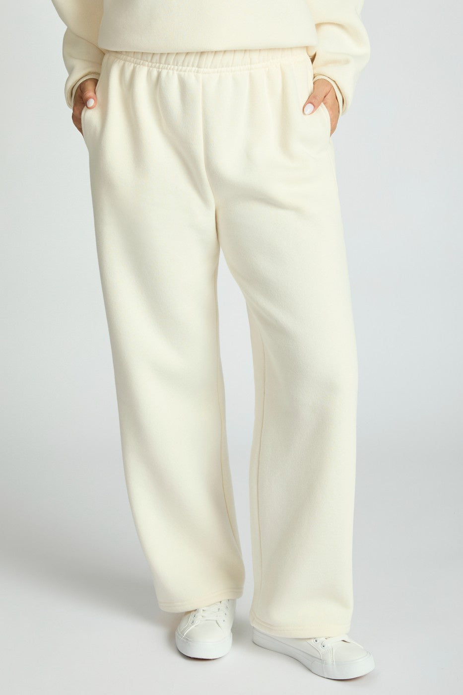 Fleece Straight Leg Sweatpants