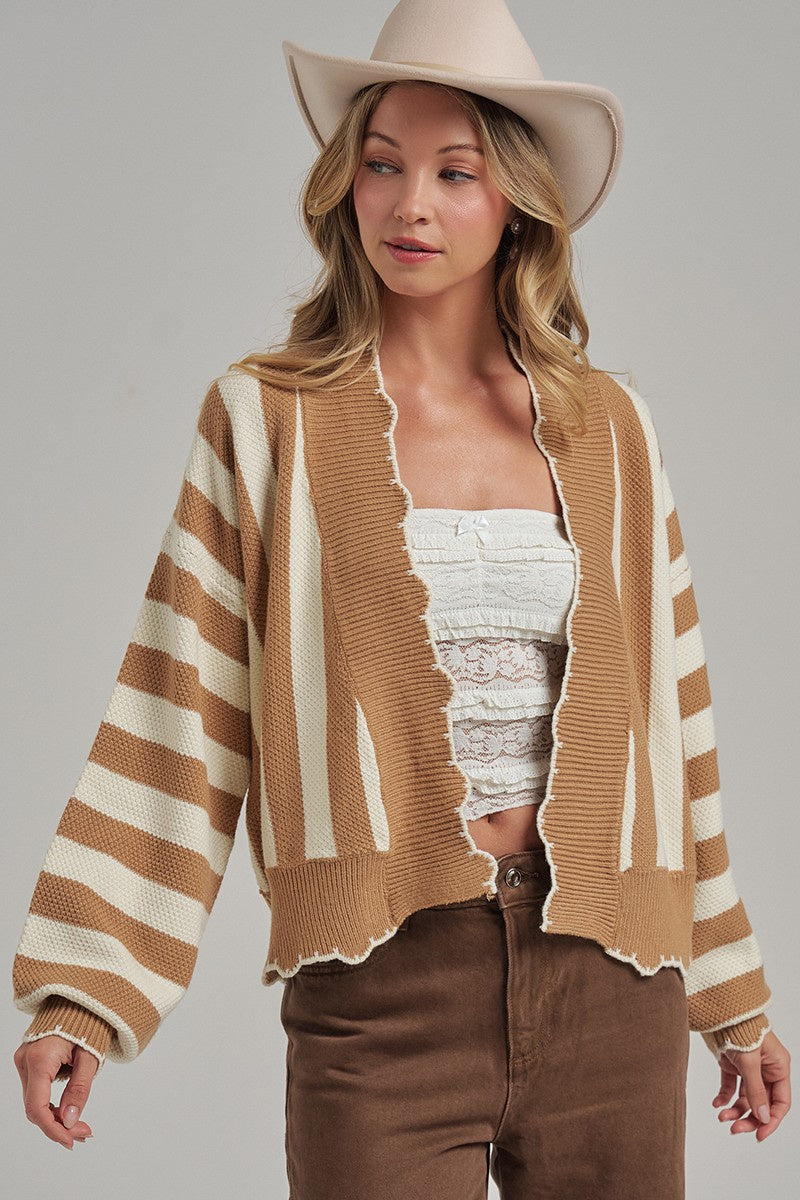 Scallop Edge Cardigan