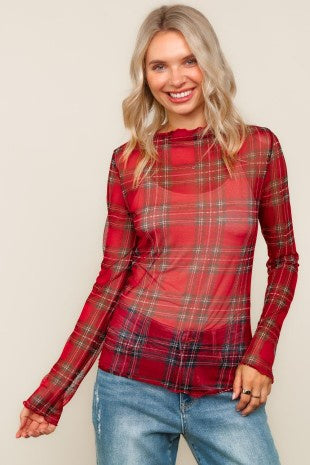 Sheer Layering Top