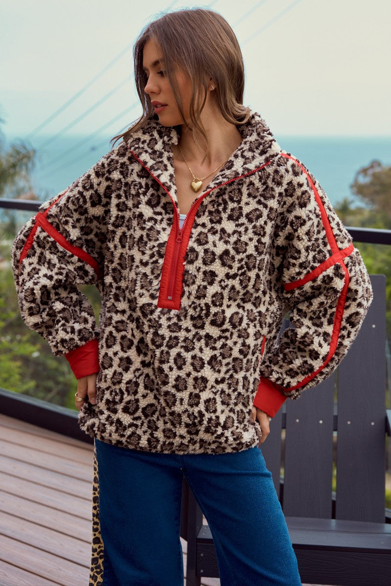 Leopard Print Fleece