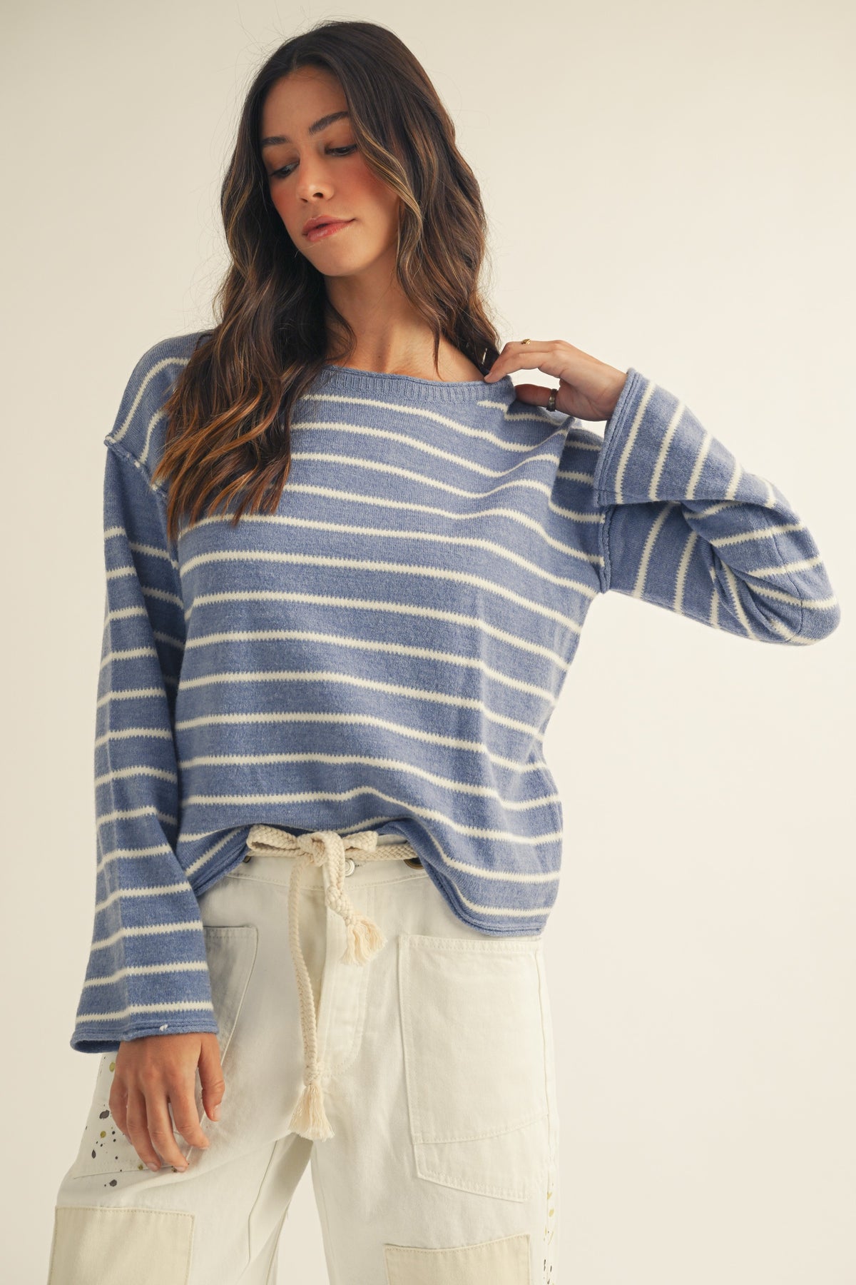 Soft Stripe Sweater