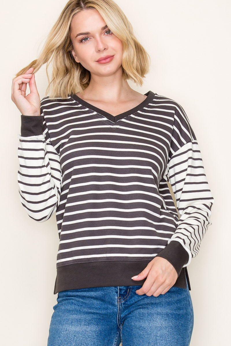 Stacatto Double V-neck Top