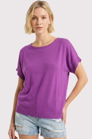 WIDE CREWNECK SWEATER