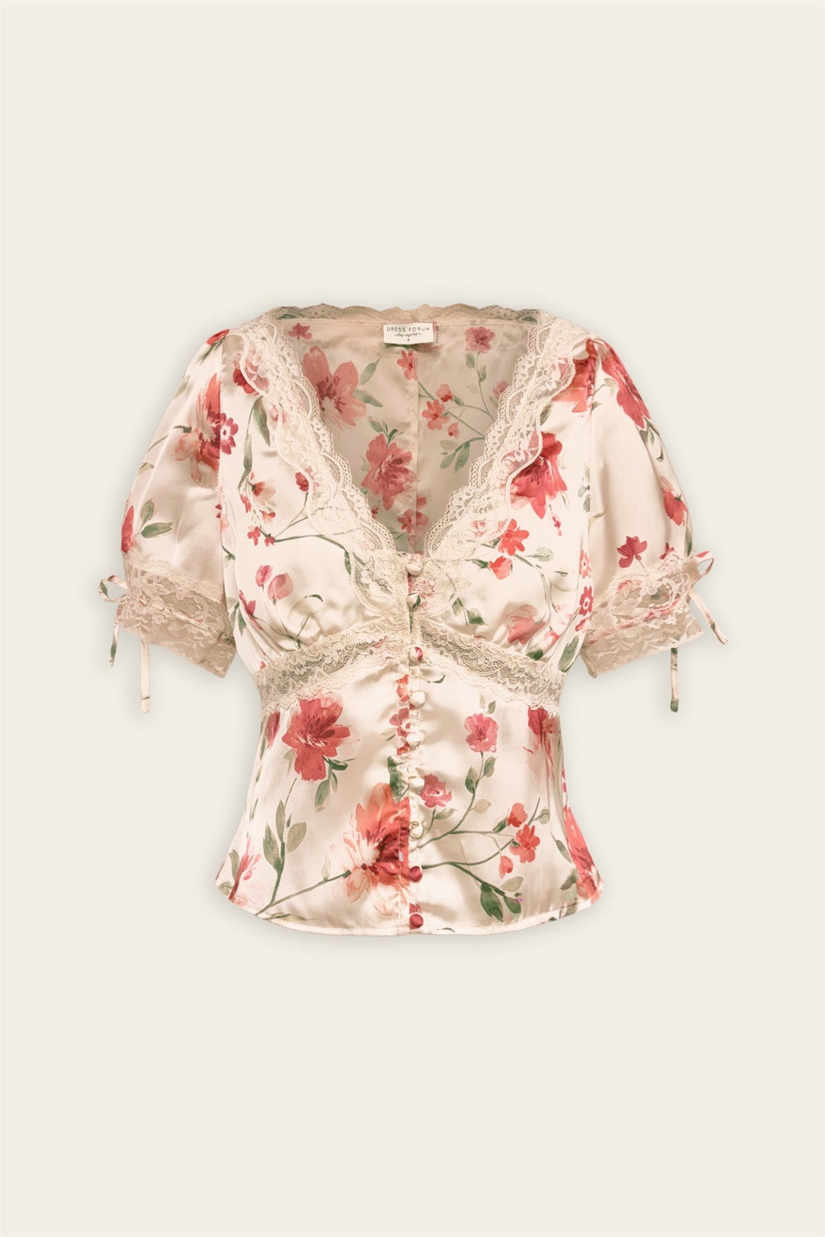 Floral Cameo Top