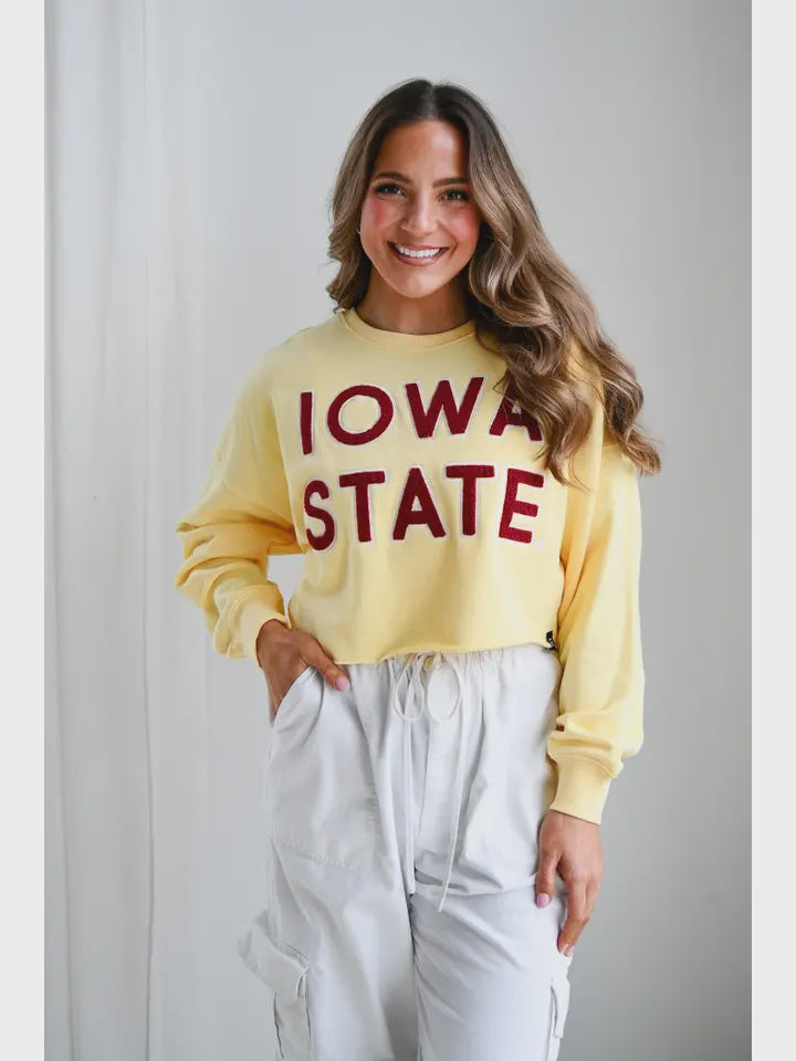 Iowa/ISU Chenille Hood