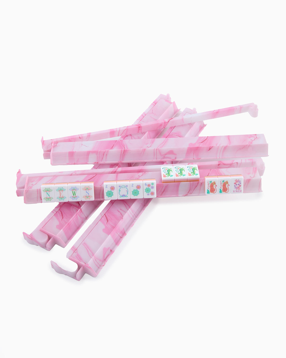 Pnk Quartz Racks- Oh My Mahjong