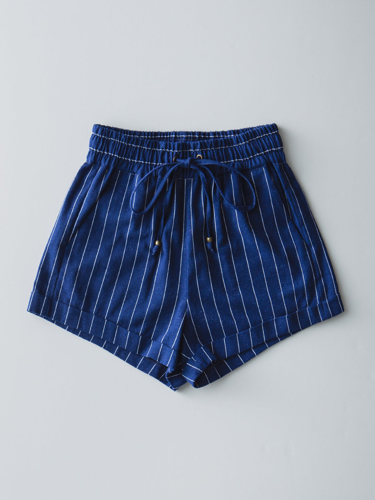 Striped Blended Shorts
