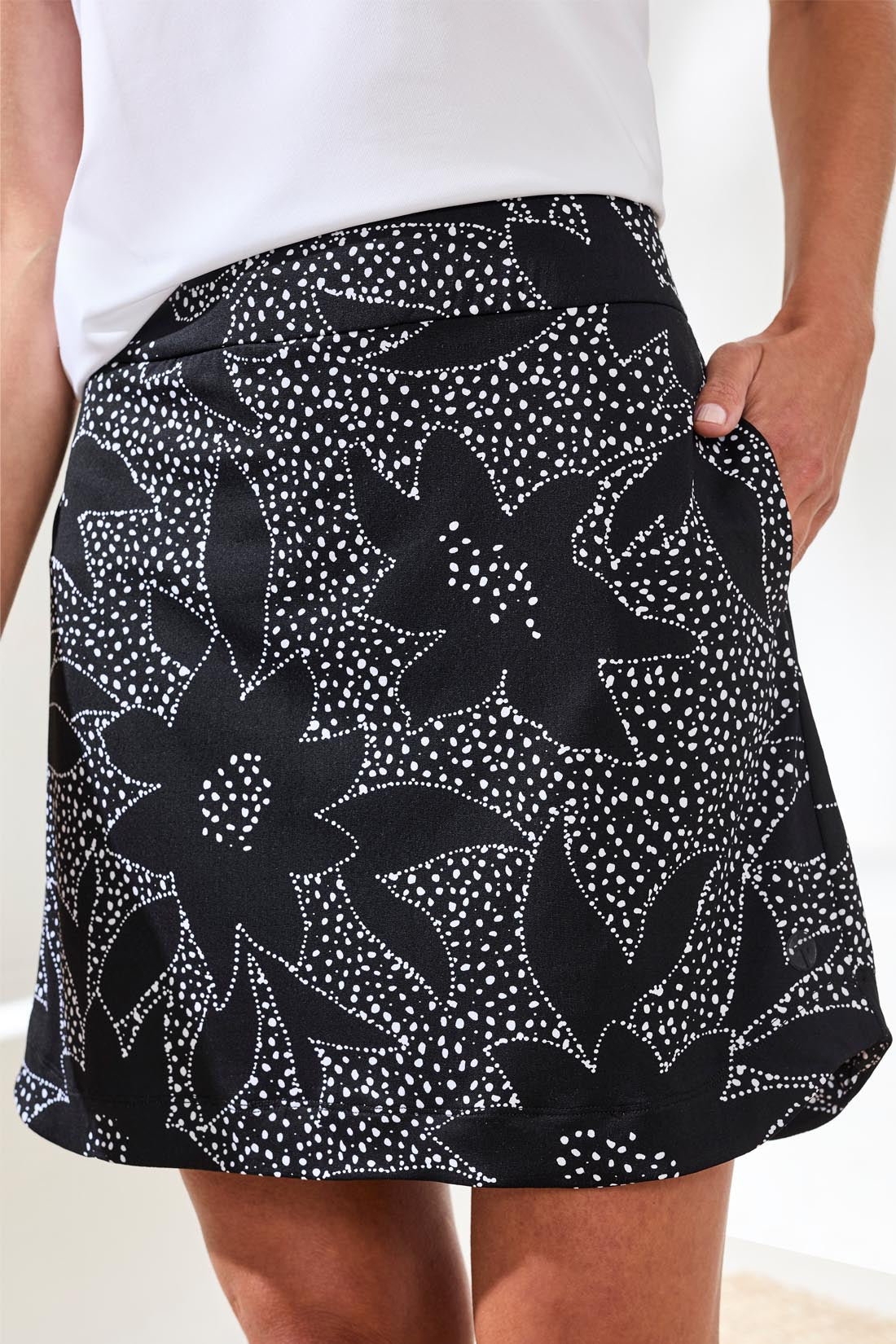 Tribal Pull on Athletic Skort