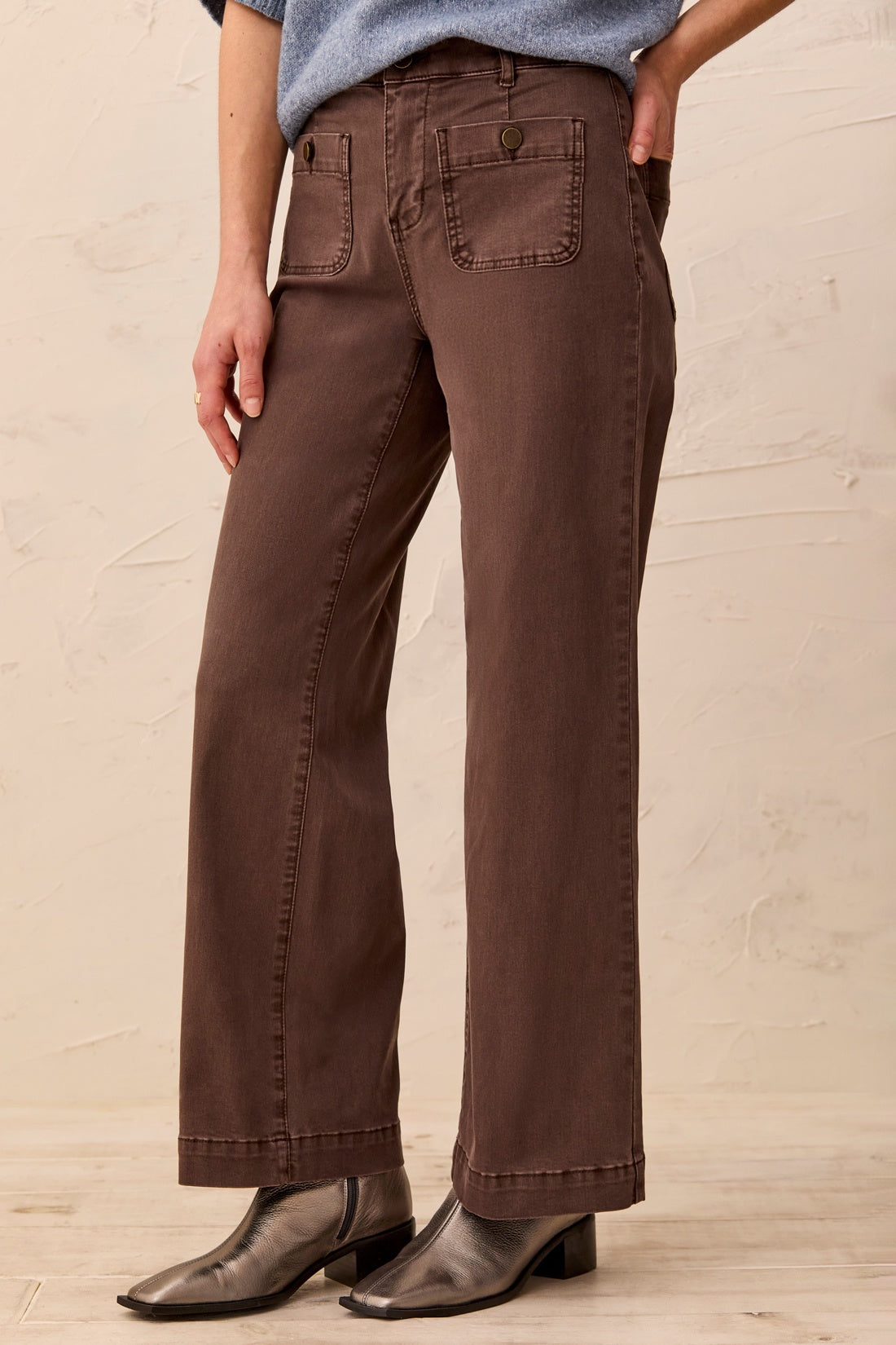 Tribal Curvy Straight Ankle Denim