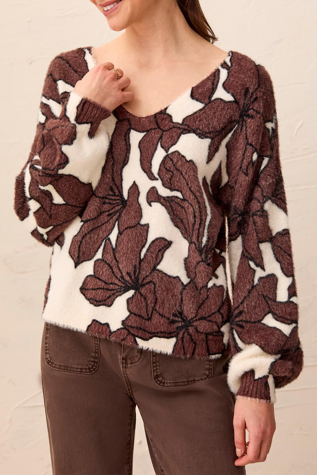 Tribal Wear 2 Ways Sweater