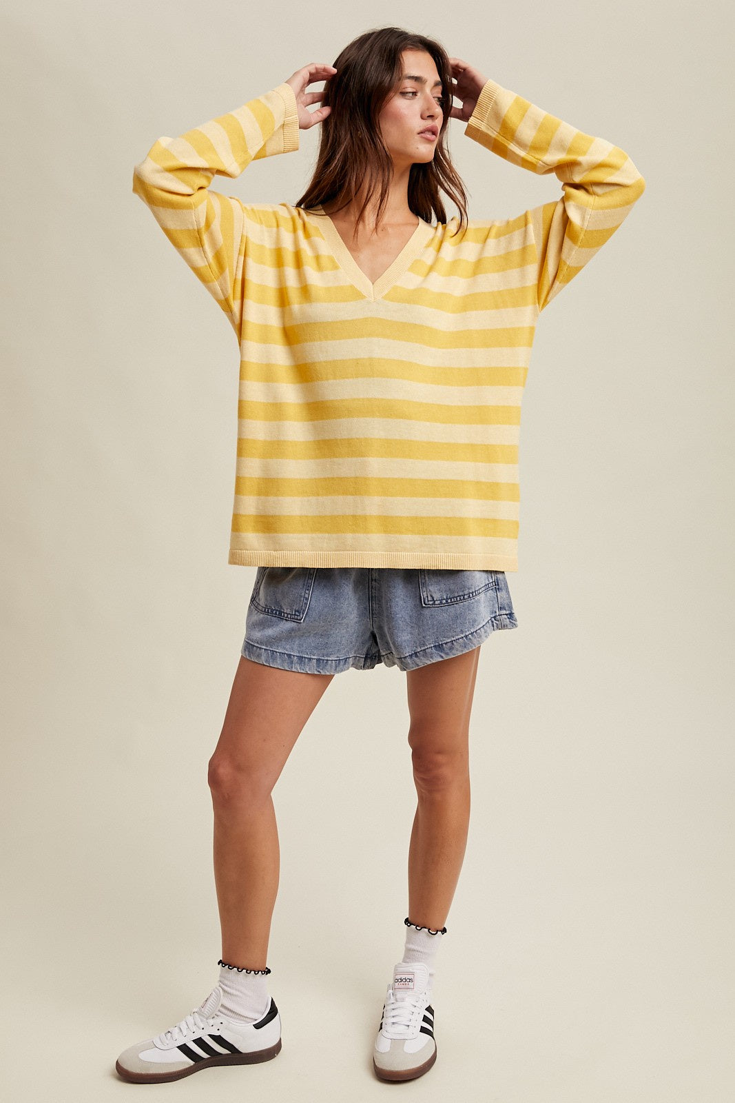 Striped Lightweight Sweater